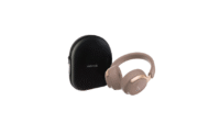 Auricular Bluetooth Tipo Vincha con Estuche Netmak (NM-ULTRA-G) Beige