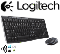 Teclado + Mouse Inalambrico Logitech MK270