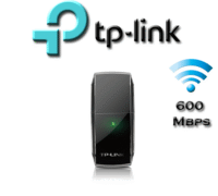Red USB TP-LINK Wireless AC600 Dual Band (Archer T2U)