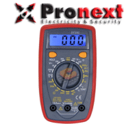 Tester Digital Pronext Con Medicion de Temperatura (TS 33C)