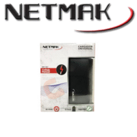 Cargador Notebook Universal manual Netmak (NM-1187) 90W