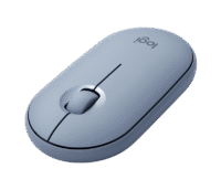 Mouse Inalambrico Logitech M350 Pebble (910-005773) Azul