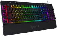 Teclado USB Gamer Redragon K512 SHIVA Negro RGB (K512RGB-1)