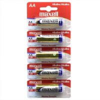 Pila Maxell Alcalina AA Blister x5 1.5V (AA-5TS)