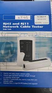 Tester para Cables RJ45 y RJ11 TS CABLE 35 (HM-C102)