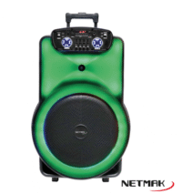 Parlante Inalambrico Liberty con Microfono y RGB NETMAK (NM-LIBERTY)