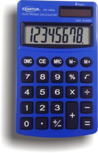 Calculadora Exaktus EX-1000A Azul