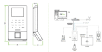 Control de Acceso ZKTeco c/Huella F22(ZLM60)