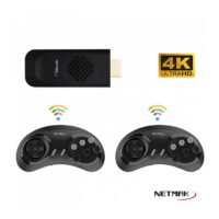 Mini Consola 4K Hdmi TV 16 Bit 5000 Juegos Netmak (NM-S900)