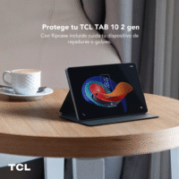 Tablet TCL Tab10 Gen2 4GB/64GB  10.4″ Space Gray + Flipcase + KB Android 13 (8496G-2CLCAR11-4)
