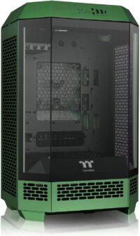 Gabinete Thermaltake The Tower 300 Sin Fuente Racing Green c/Vidrio Templado