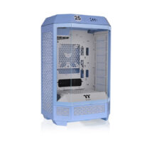 Gabinete Thermaltake The Tower 300 Sin Fuente Hydrangea Blue c/Vidrio Templado