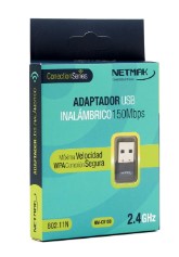 Adaptador USB WIFI 150Mbps Netmak (NM-CS150)