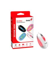 Mouse Genius Usb DX-mini with Flashing Led (31010025401) Blanco