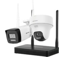 Kit NVS IP Bullet y Dmo 2mp Wi-Fi Hikvision (NKS422W02H)