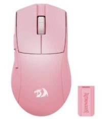 Mouse Inalambrico Redragon 2.4G/BT 26.000 DPI Rosa (M916P-PRO-1K)