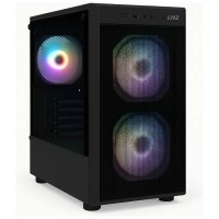 Gabinete LNZ M11 3fan/vidrio Teml, lat y front/USB 3.0 (M11-SF-FRGB)