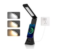 Velador Led con Carga Inalambrica 15w Pronext (LAMP 15W N) Negro