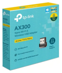 Placa de Red USB 3.0 TP-LINK Adapter AX300 Wi-Fi 6 (Archer TX1U Nano)