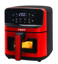 Freidora Nappo 4.5L Digital Roja (NEF-213) 630577