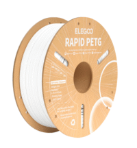 Filamento Elegoo PETG RAPIDA 1.75mm-1KG Blanco (50.203.0217)