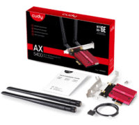 Placa de Red AX5400 Wi-Fi 6E PCI Express Bluetooth 5.3 Cudy (WE3000S)