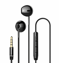 Auricular In-Ear Encok H06 c/microfono 3.5mm Negro Baseus (A00129)