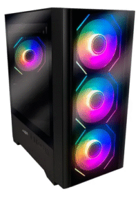 Gabinete Gamer Sentey T10 Vidrio Templado/Lat/Front 4Fan ARGB (T10-SF)