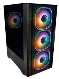 Gabinete Gamer Sentey T15 Vidrio Templado/Lat/Front 4Fan ARGB (T15-SF)