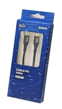 Cable USB-C 1m 100W Int.Co (CP01-20-015)