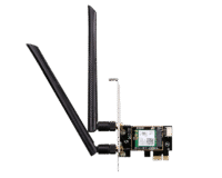 Placa de Red Pci-e D-Link WiFi 6 Ac1500 Dual Band 2 Antenas (DWA-X582)