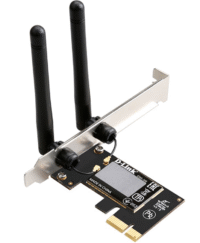 Placa de Red Pci-e D-Link N300 WiFi 4 Dual Band 2 Antenas (DWA-548)
