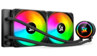 Watercooler ARGB 240mm TDP 280w Negro Solarmax (WC-B240) (IC04 202851 M)