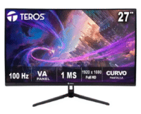 Monitor Gamer Teros 27″ Curvo VA FHD 100hz (TE-2732S)