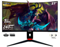 Monitor Gamer Teros 27″ Curvo VA FHD 240hz (TE-2764G)