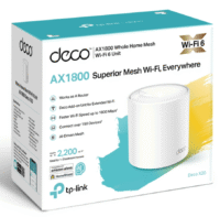 Sistema Wi-Fi Mesh TP-Link Deco X20 AX1800 Pack X 1 Wi-Fi 6