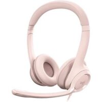 Auricular Logitech Con Microfono USB H390 Rosa (981-001280)