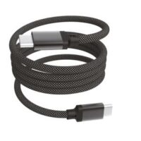 Cable Tipo-C a Tipo-C Magnetico 60w 1mts Negro Kolke (KCC-8746) 630812