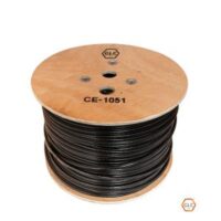 Cable UTP GLC MAX Exterior Cat5e Con Portante Acero 305 Mts (CE-1051)