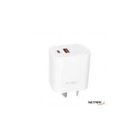 Cargador Doble Qc Usb + Pd Usb-C 20W Netmak (NM-CP7)