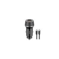 Cargador Doble p/Auto 48w Usb + Usb-C c/cable Netmak (NM-UCC14)