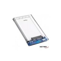 Carry Disk Externo Sata 2.5″ USB 3.0 Transparente Netmak (NM-CASE-TR)