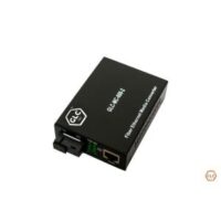 Conversor Single de Fibra Optica SM Media GLC (GLC-MC-008-2) Sin Fuente