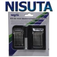 Kit de 12 Mini Destornilladores Nisuta (NS-K5212)