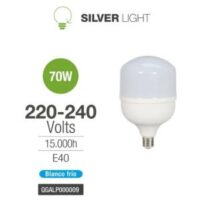 Lampara Galponera Led 70w 6500K Fria Silver Light (QGALP000009)