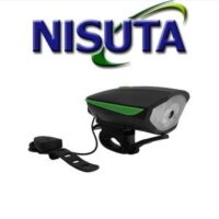 Luz Delantera Para Bicicleta con Bocina Nisuta (NS-LIBD)