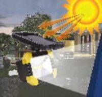 Luz Solar de Jardin Atomlux (Solar-Garden-25WLED)