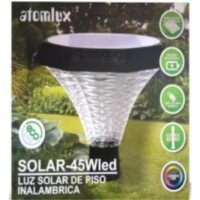 Luz Solar de Piso Inalambrica 45w con Modo RGB Atomlux (SOLAR-45Wled)