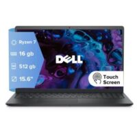 Notebook Dell Inspirion 15 3535 Ryzen 7-7730U/16GB DDR4/512GB SSD/W11 H 15.6″ FHD TOUCH (3R8XM) Carbon Black tcl Ingles