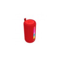 Parlante Bluetooth Muv Rojo 5w con Luz Netmak (NM-MUV-R)